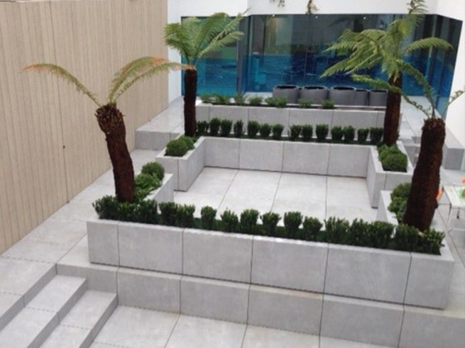 courtyard garden design
