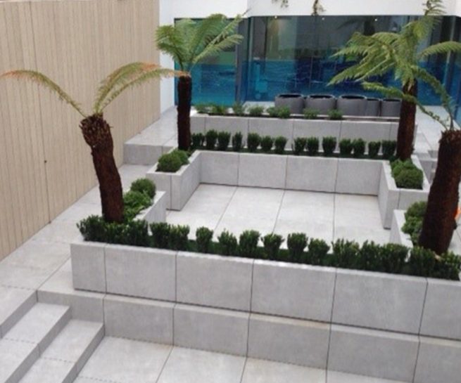 courtyard garden design
